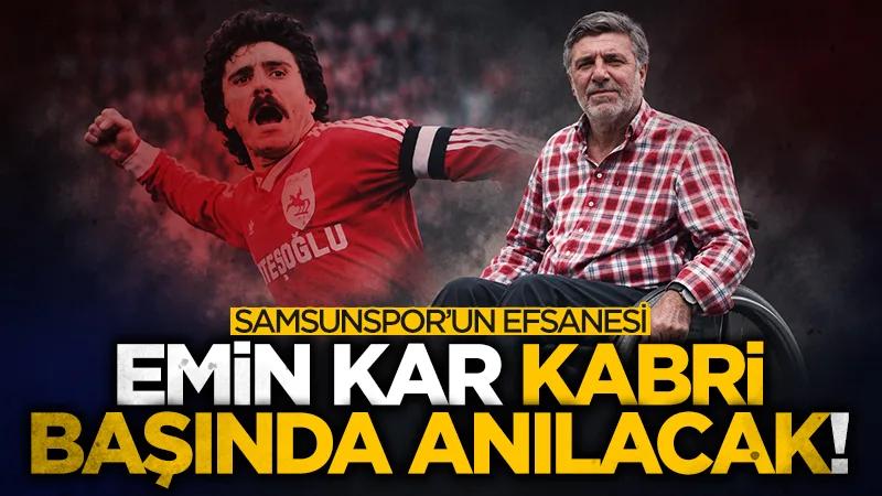 Samsunspor'un efsanesi Emin Kar için anlamlı buluşma