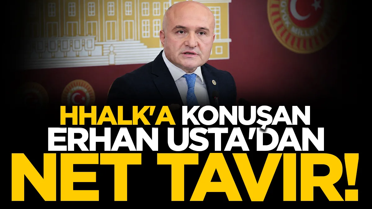 İYİ Parti Genel Başkan yardımcısı Erhan Usta HHalk'a konuştu: Hiçbir yere gitmiyorum!