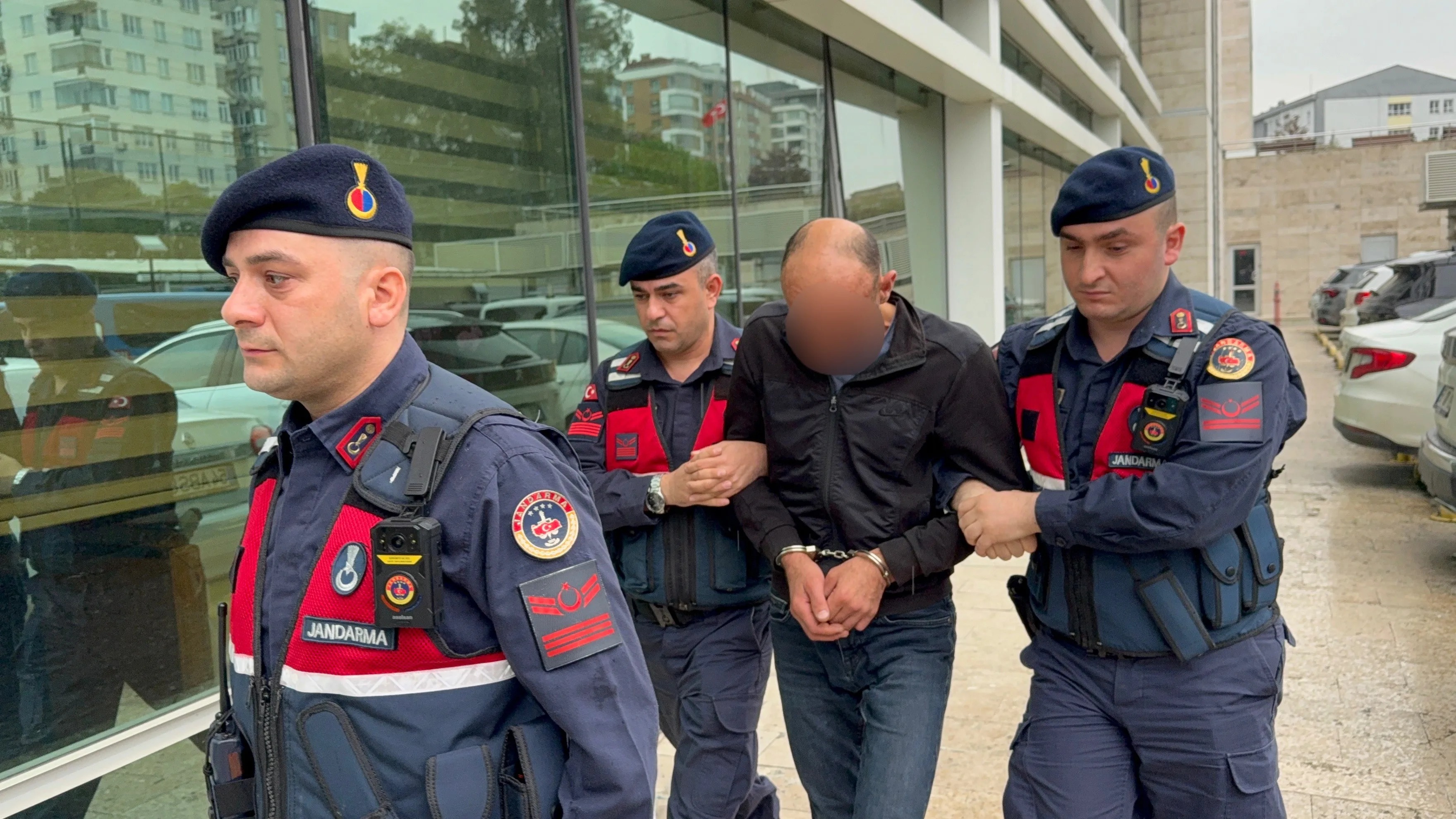 Samsun'da taş kırma tesisinden hırsızlık