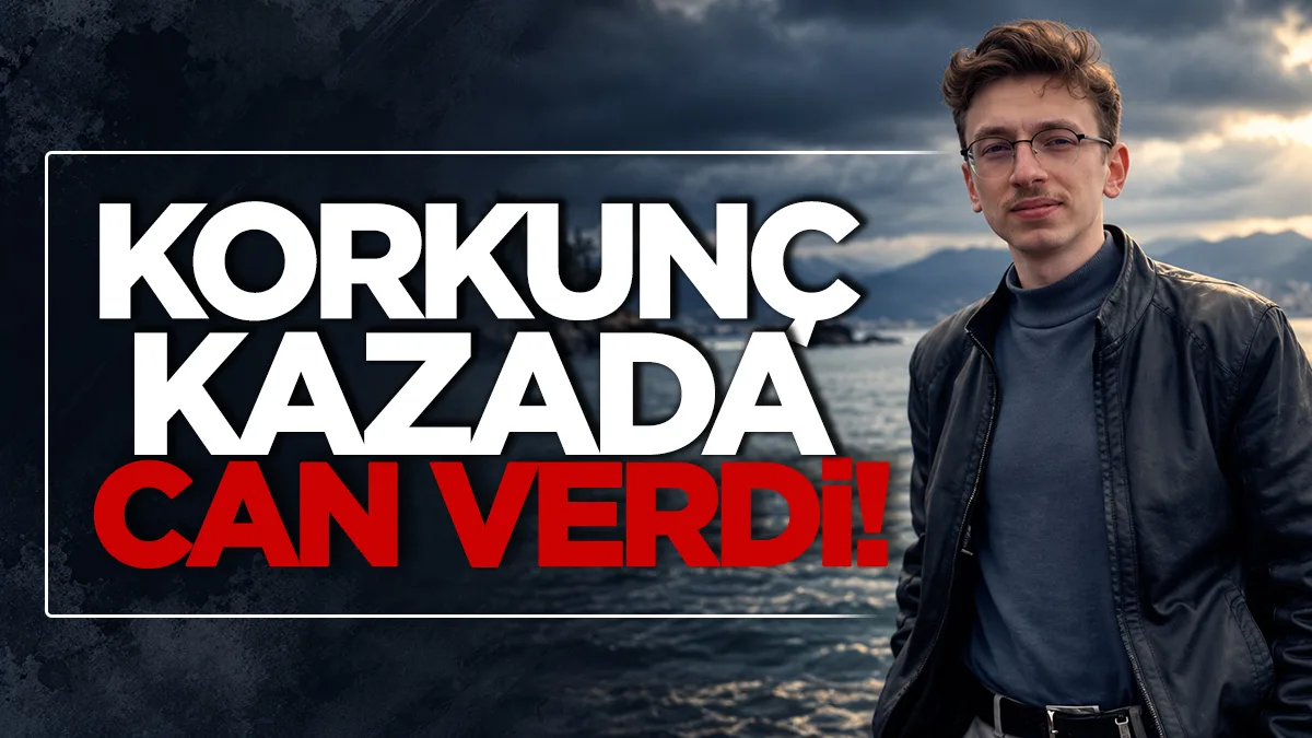 Otomobille motosiklet çarpıştı: 1 ölü, 1 ağır yaralı