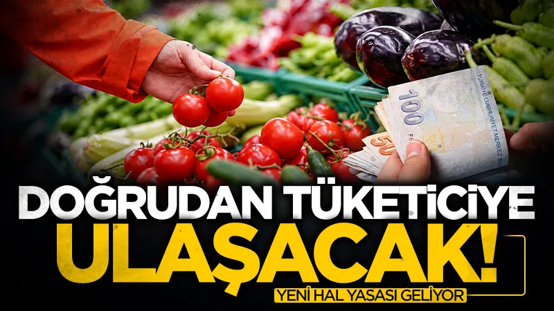 Yeni Hal Yasası geliyor! Marketlerde ve sebze-meyve satışında yeni dönem