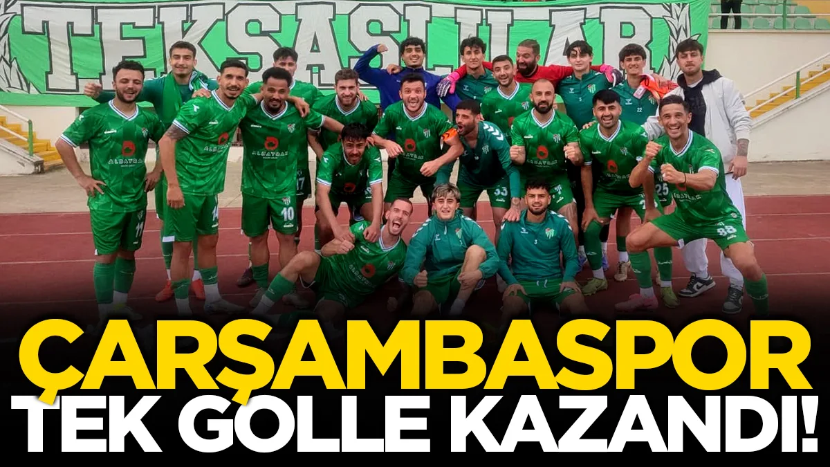 Çarşambaspor evinde hata yapmadı