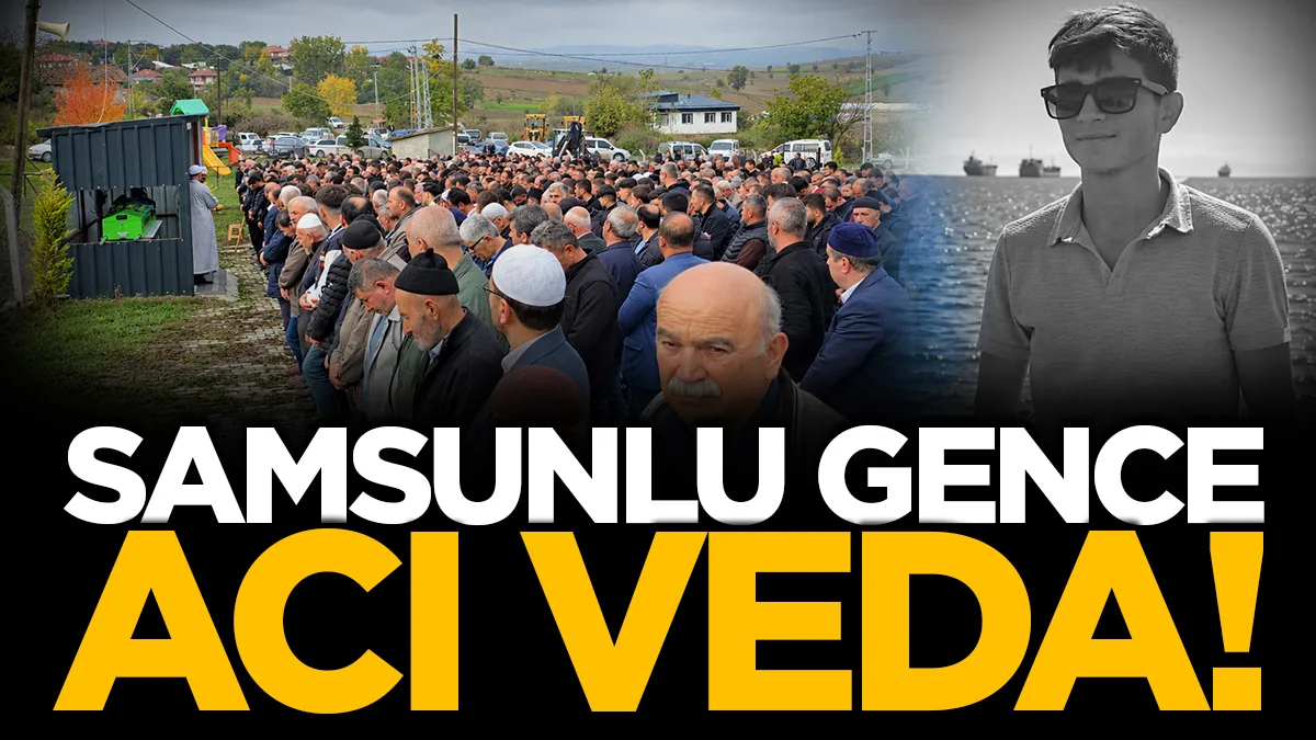 İstanbul'da ölen genç, Samsun'da toprağa verildi