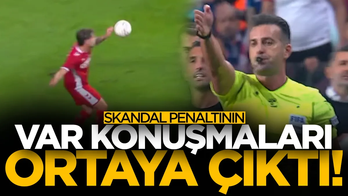 Samsunspor-Amedspor maçındaki tartışmalı penaltının VAR konuşmaları ortaya çıktı